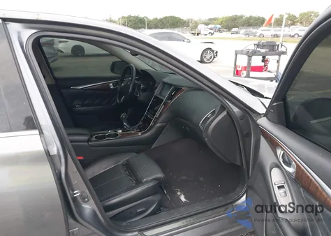 2014 Infiniti Q50 Hybrid Premium/Sport из США, поврежденный, VIN JN1AV7AR3EM703056